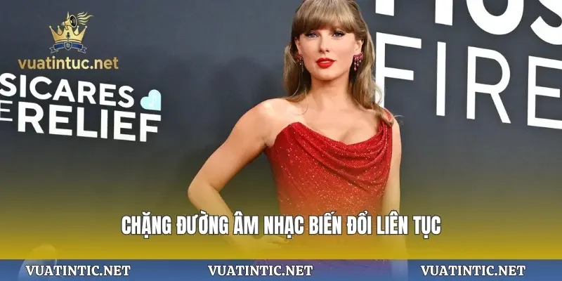 Chặng đường âm nhạc biến đổi liên tục