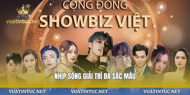 Nhịp sống giải trí đa sắc màu